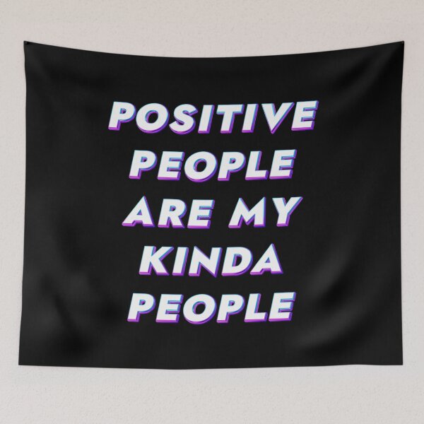 Item preview, Positive people are my kinda people - Get Inspired | Perfect Gift Idea designed and sold by JOY STORE 45.