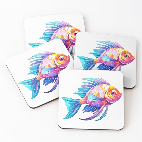 Item preview, Painterly Fish designed and sold by UtterlyCutterly.