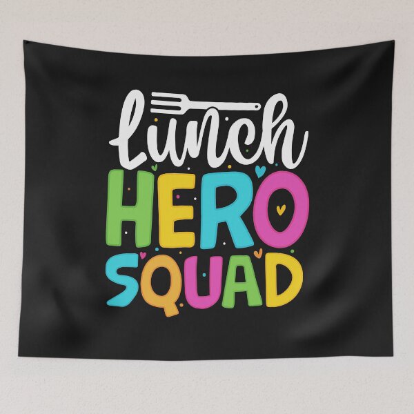 Item preview, Funny Lunch Hero Squad School Lunch Lady Squad Food Service designed and sold by Best Designer.