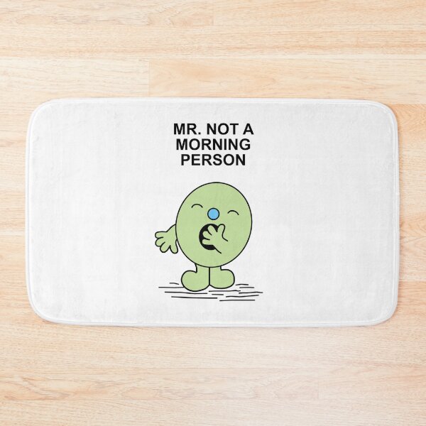 Item preview, Mr. Not a Morning Person designed and sold by Scat the cat.