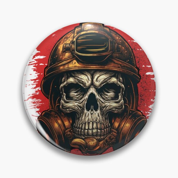 Item preview, No Fear Firefighter Skull Design designed and sold by MeteorArtShop.