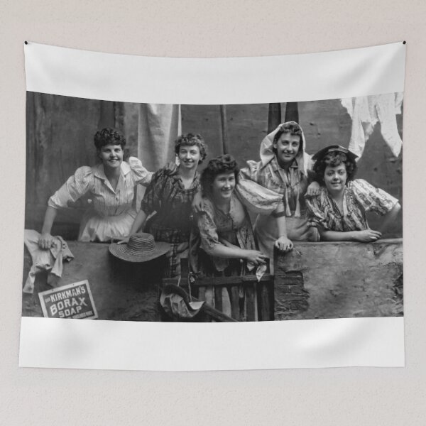 Item preview, Happy on Laundry Day 1892 designed and sold by Daniel Hagerman.