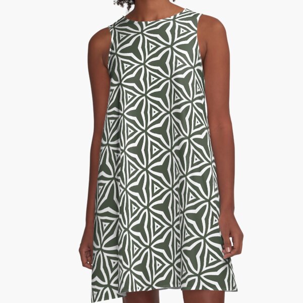 Triangles A-Line Dress