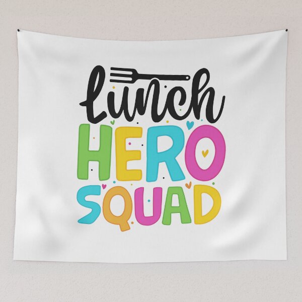 Item preview, Funny Lunch Hero Squad School Lunch Lady Squad Food Service designed and sold by Best Designer.