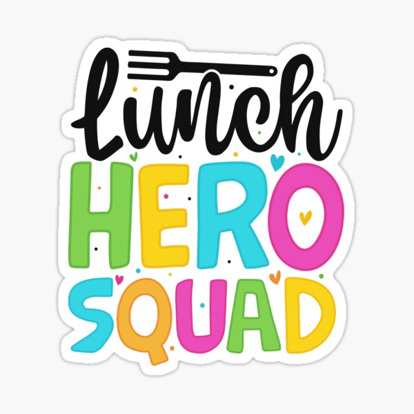 Item preview, Funny Lunch Hero Squad School Lunch Lady Squad Food Service designed and sold by Best Designer.