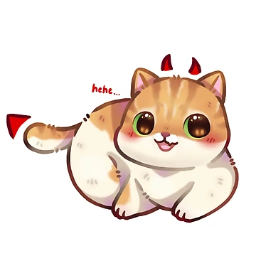 Artwork thumbnail, Devil Kitty by RiacchieIllus