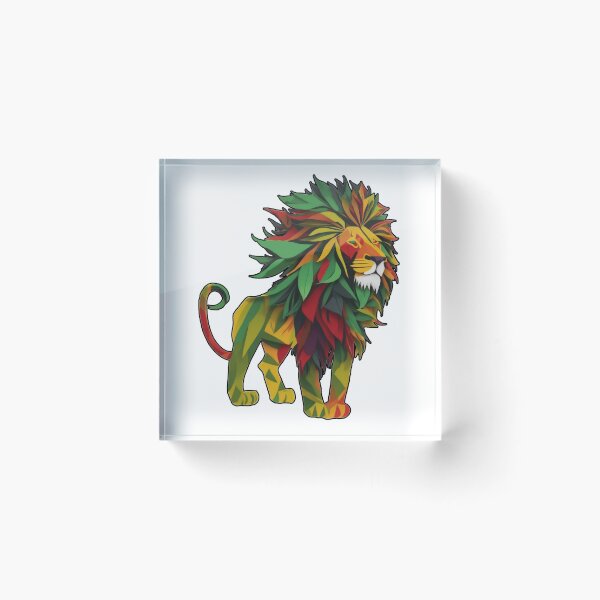 Item preview, Reggae Lion Posing designed and sold by reggaeartgifts.