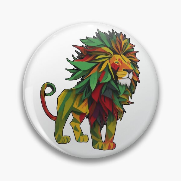 Item preview, Reggae Lion Posing designed and sold by reggaeartgifts.