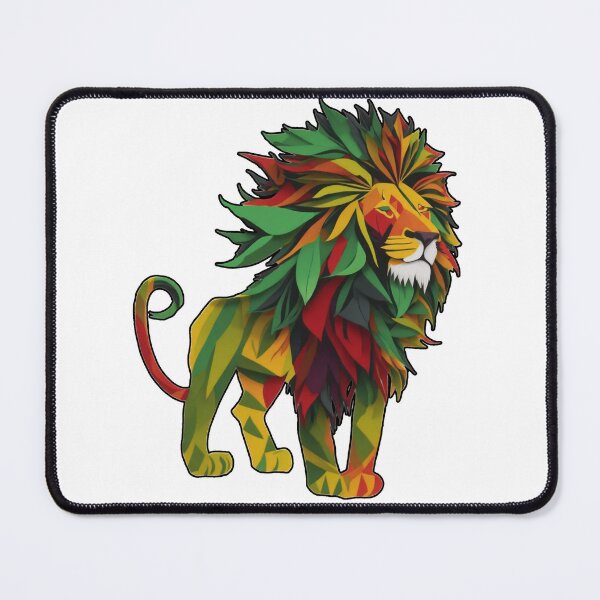 Item preview, Reggae Lion Posing designed and sold by reggaeartgifts.