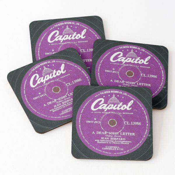 Item preview, Jean Shepard - A Dear John Letter Record designed and sold by neandercol.