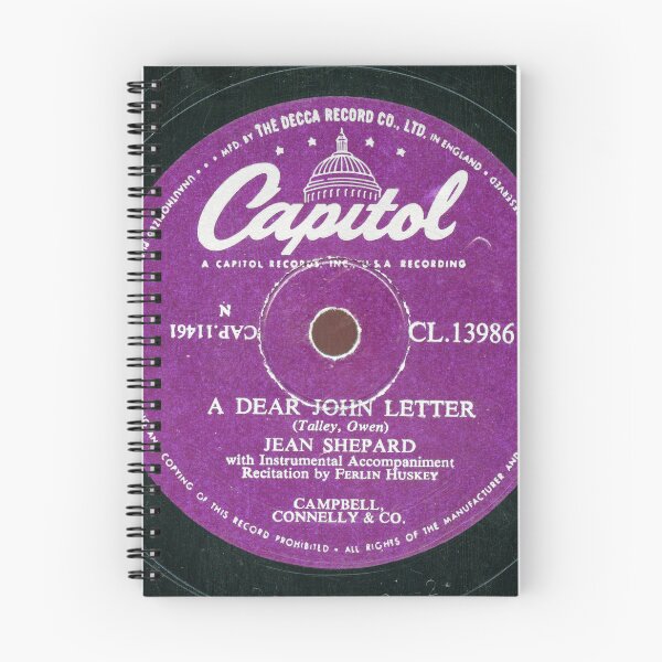 Item preview, Jean Shepard - A Dear John Letter Record designed and sold by neandercol.
