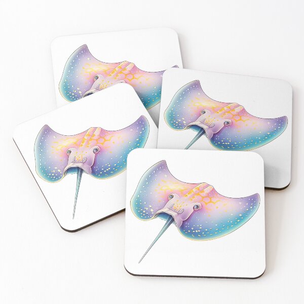 Item preview, Vivid Painterly Stingray designed and sold by UtterlyCutterly.
