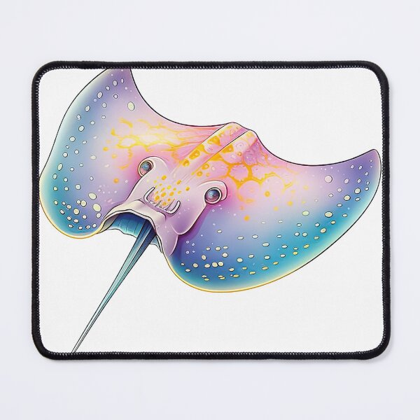 Item preview, Vivid Painterly Stingray designed and sold by UtterlyCutterly.