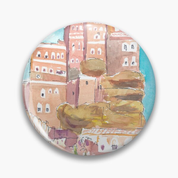 Artikelvorschau, Dar al-Hajar historischer Felsenpalast in der Nähe von Sanaa, Jemen entworfen und verkauft von artshop77.