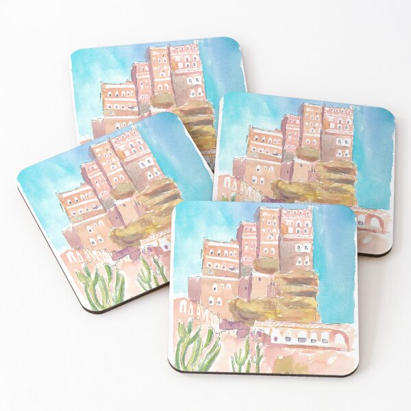 Item preview, Dar al-Hajar histórico Palacio de la Roca cerca de Sanaa Yemen designed and sold by artshop77.