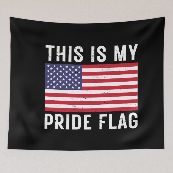 Item preview, This Is My Pride Flag USA American 4th of July Patriotic designed and sold by ambaart.