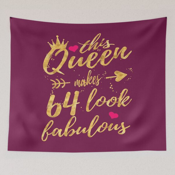 Item preview, This Queen Makes 64 Look Fabulous 64th Birthday 	 	 	 	 designed and sold by nioqcvkuzzh59.