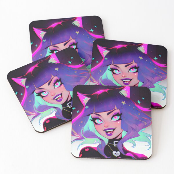 Item preview, Blue Kawaii Kitty Goth Girlie designed and sold by BoudiccaLondon.