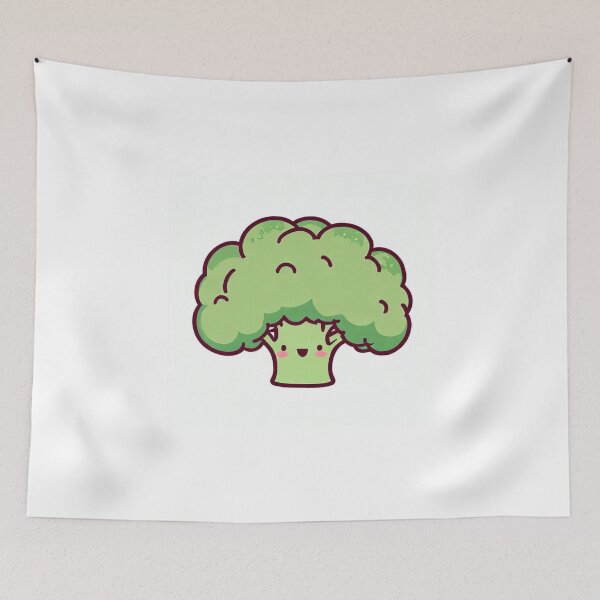 Item preview, Kawaii Broccoli, Cute Broccoli designed and sold by FantasyStudio.