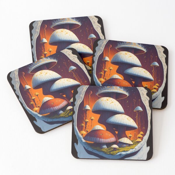 Item preview, "Psilocybe Galindoi Galactic Odyssey" designed and sold by Transelasticart.