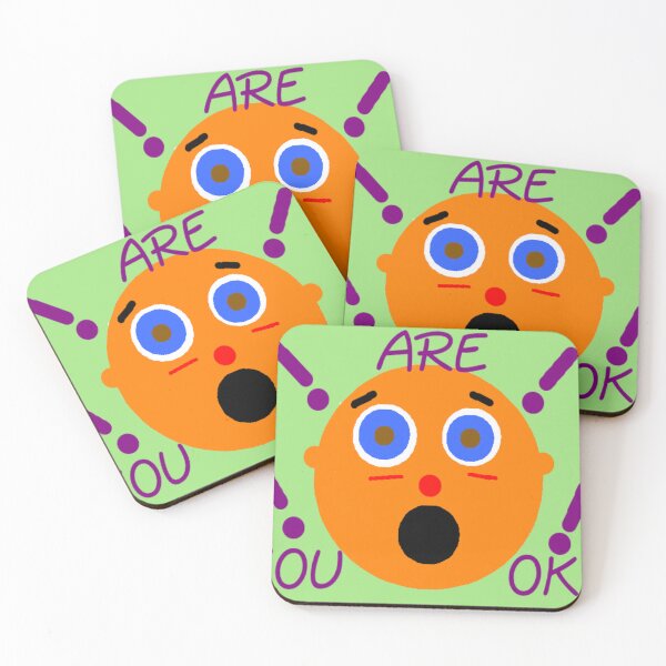 Item preview, Are-You-Ok illustration designed and sold by 3triadstore.