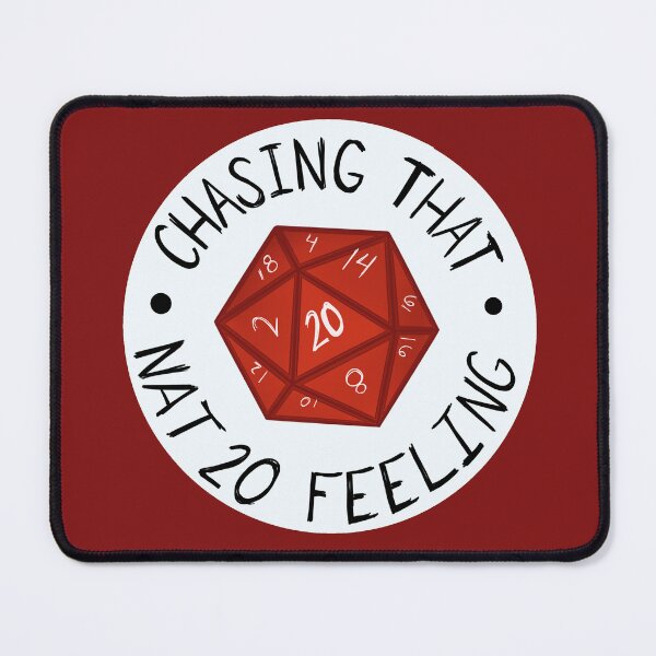 Item preview, nat 20 feeling designed and sold by iwillnotbepaged.