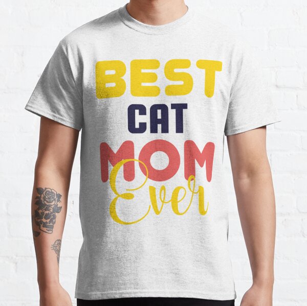  Best Cat Mom Ever Women's G-String Thong Printed T