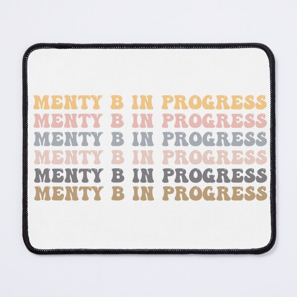 Item preview, Menty B in Progress Funny Sticker Shirt Tote Design Car Tiktok designed and sold by Jade Glazsher.