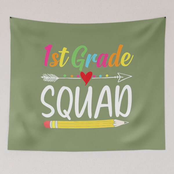 Item preview, First Grade Squad 1st Teacher Student Team Back To School 	 	 designed and sold by coneblxoms46.