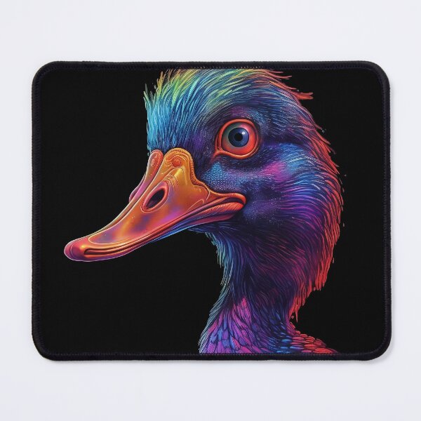 Item preview, Psychedelic Duck Portrait designed and sold by HiTechMedia.