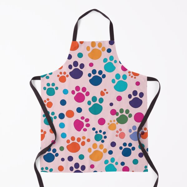 Item preview, Colorful Paws Pattern designed and sold by Hibiskusmond.