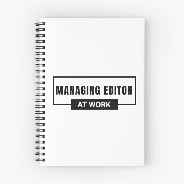 Item preview, Managing editor, publishing house, Publication Management, occupation, profession designed and sold by Work life.