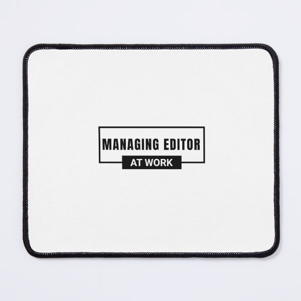 Item preview, Managing editor, publishing house, Publication Management, occupation, profession designed and sold by Work life.