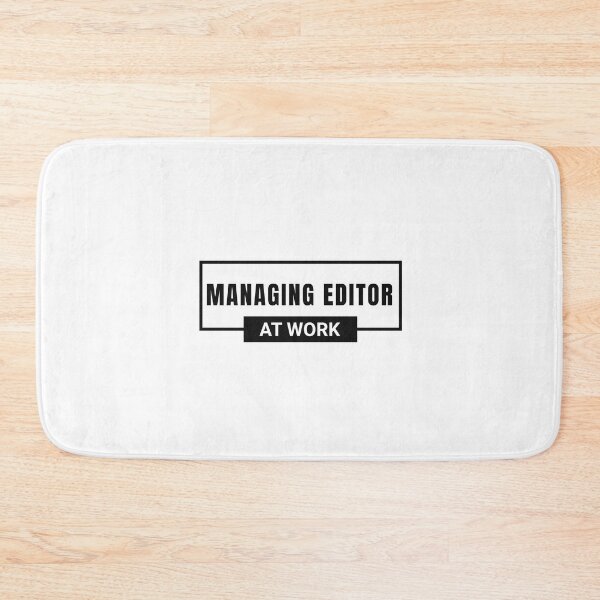 Item preview, Managing editor, publishing house, Publication Management, occupation, profession designed and sold by Work life.
