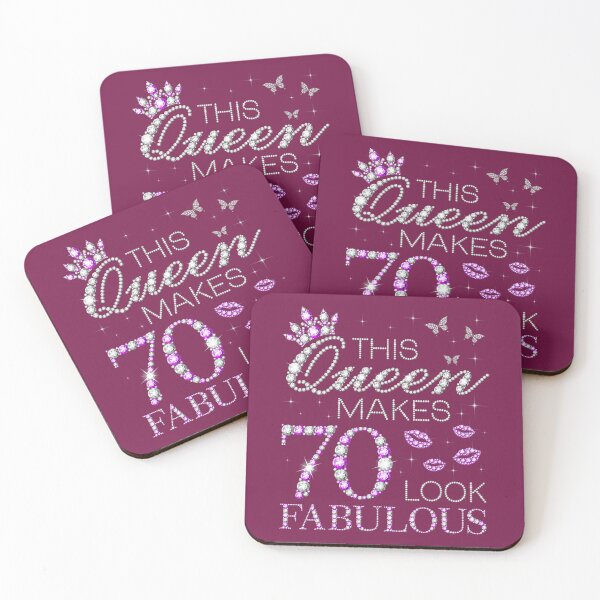 Item preview, This Queen Makes 70 Look Fabulous 70th Birthday Purple Style 	 	 designed and sold by nioqcvkuzzh59.