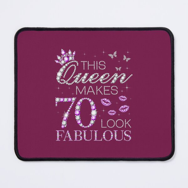 Item preview, This Queen Makes 70 Look Fabulous 70th Birthday Purple Style designed and sold by nioqcvkuzzh59.