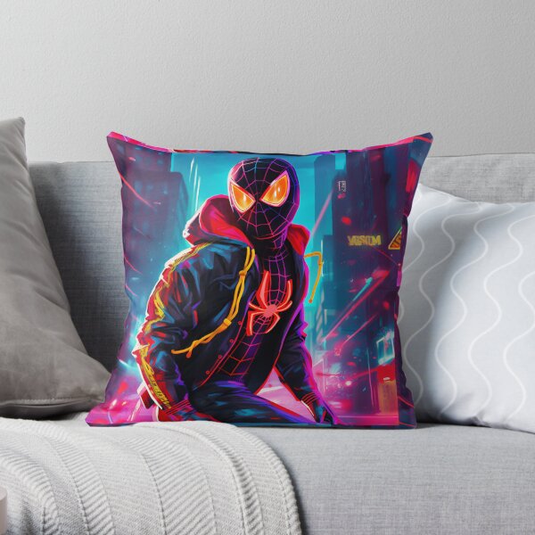 Miles Morales Pillows & Cushions for Sale | Redbubble