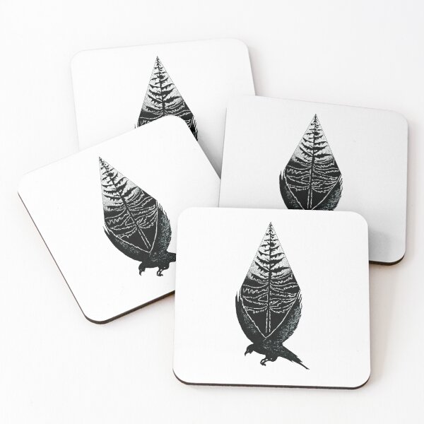Item preview, Black Raven and Pine designed and sold by Faust-ART.