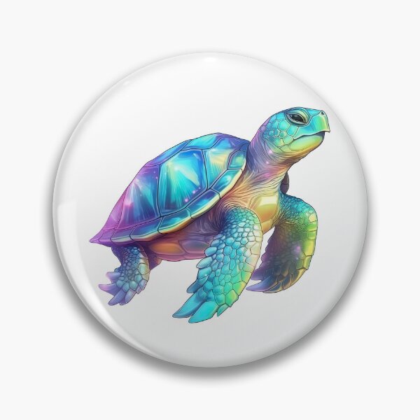 Item preview, Tortuga pictórica vívida designed and sold by UtterlyCutterly.
