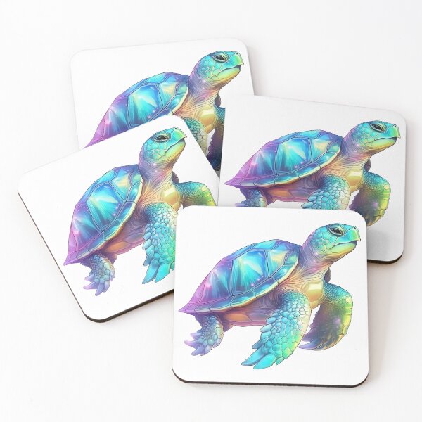 Item preview, Vivid Painterly Turtle designed and sold by UtterlyCutterly.