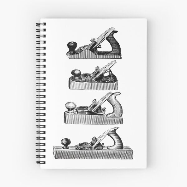 Item preview, Stanley adjustable planes vintage book illustration from Stanley 1902 catalog, woodworking, vintage tools, hand tools designed and sold by Salvatore Mars.