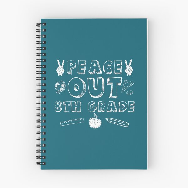 Item preview, School 8Th Grade 	 Back To School Peace Out 8Th Grade  	 designed and sold by lnhdbyjsm70.
