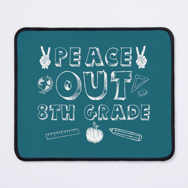 Item preview, School 8Th Grade 	 Back To School Peace Out 8Th Grade  	 designed and sold by lnhdbyjsm70.