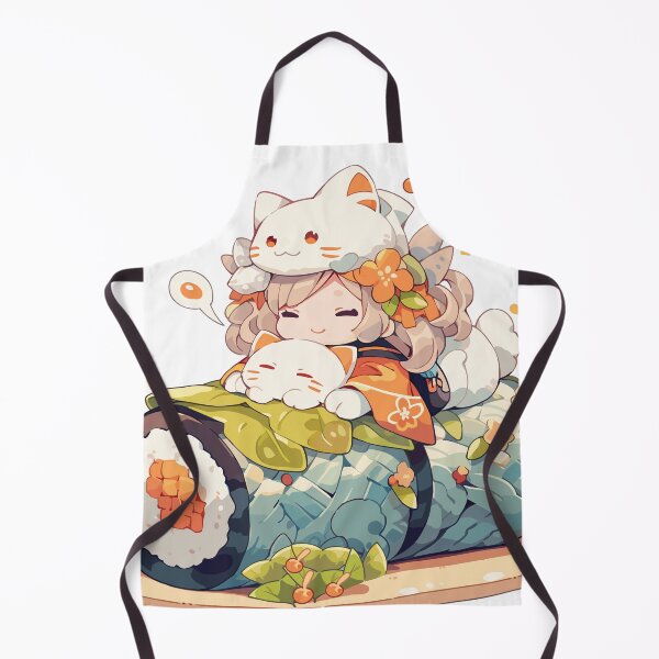 Item preview, Sashimi Sitter designed and sold by Chibi Cat Art Corner.