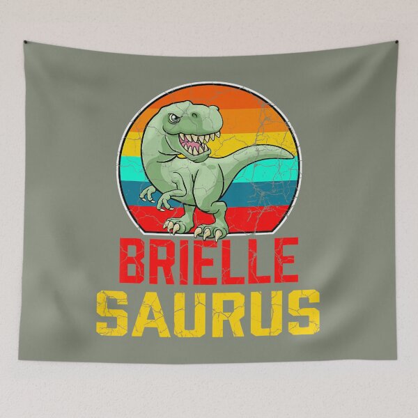 Item preview, Brielle Saurus Family Reunion Last Name Team Funny Custom 		 designed and sold by mnxnggmrpoj81.