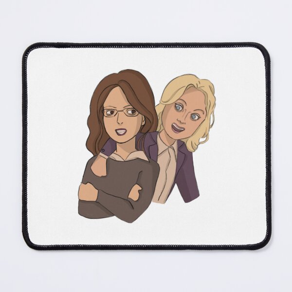 Item preview, Liz Lemon & Leslie Knope designed and sold by sketchymaze.