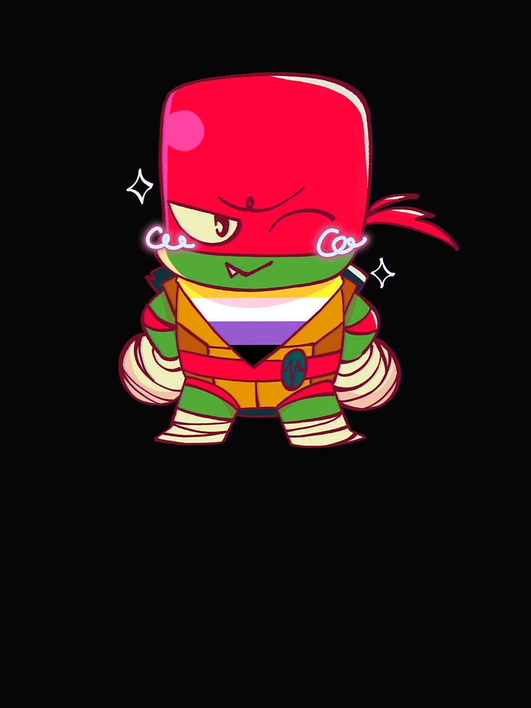 Thumbnail 4 of 4, Boxy T-Shirt, Nonbinary Raph designed and sold by RoeExists.