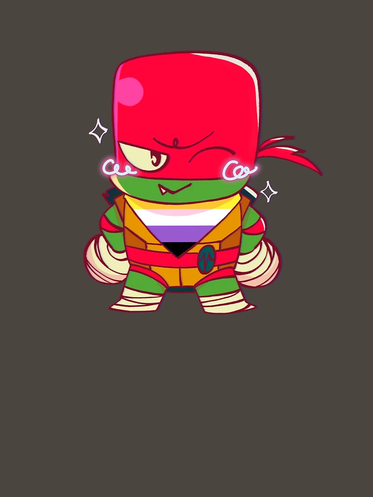 Thumbnail 7 of 7, Classic T-Shirt, Nonbinary Raph designed and sold by RoeExists.