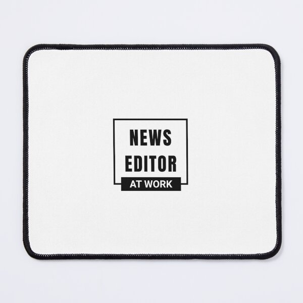 Item preview, News editor, young yournalist, occupation, profession, student reporter, broadcast journalism designed and sold by Work life.