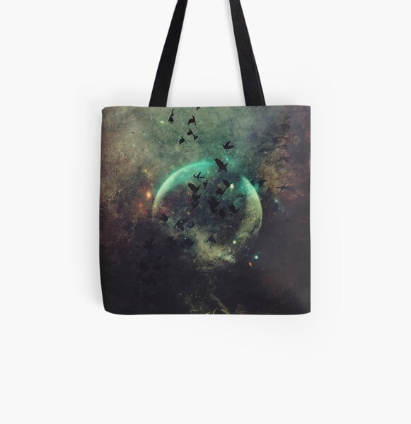 byrd wyrld All Over Print Tote Bag
